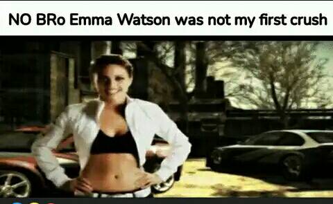 Gaming memes - muscle - No Bro Emma Watson was not my first crush