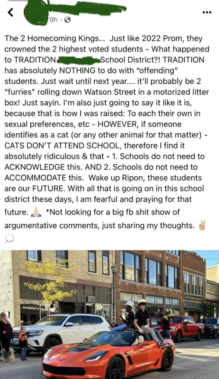 Insane People of Facebook - Just 2022 Prom, they crowned the 2 highest voted students What happened to Tradition School District?! Tradition has absolutely Nothing to do with