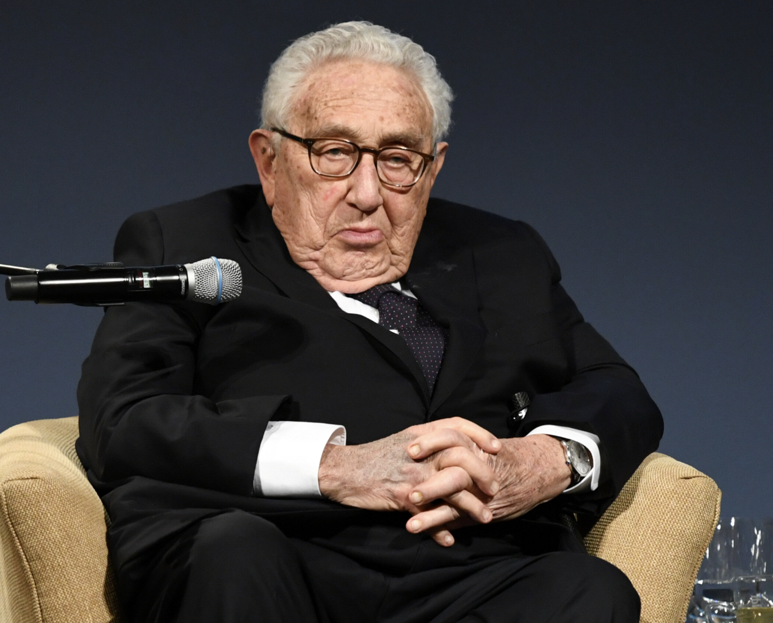 most evil living people - Henry Kissinger.