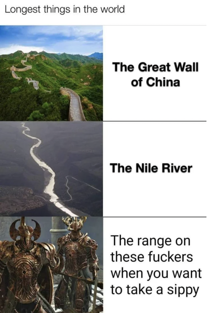 water resources - Longest things in the world The Great Wall of China The Nile River The range on these  when you want to take a sippy