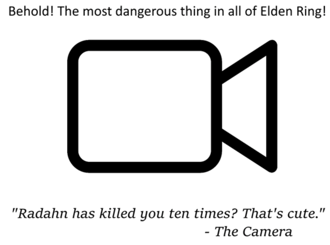 film camera icon png - Behold! The most dangerous thing in all of Elden Ring!