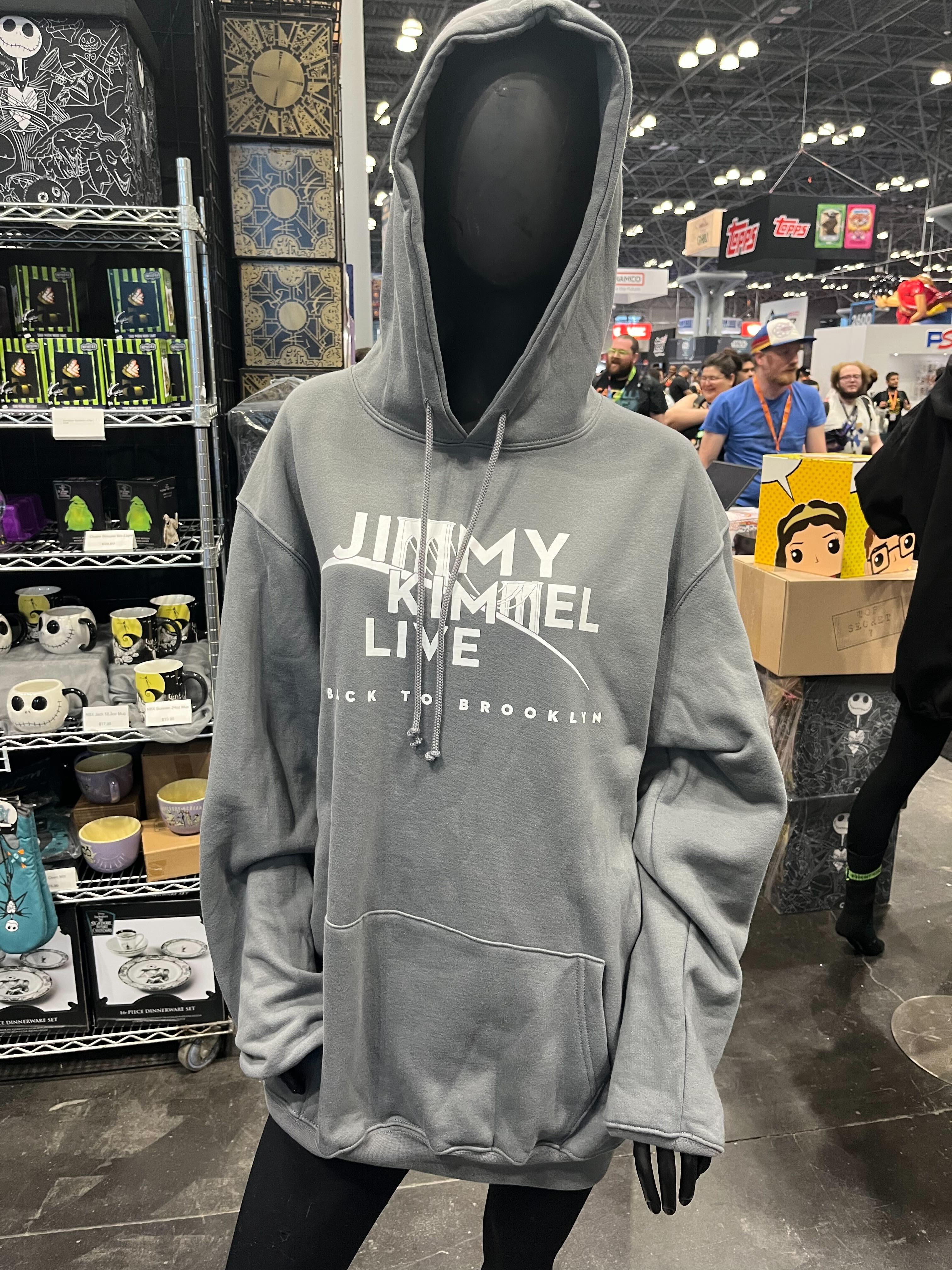 A Jimmy Kimmel Live hoodie. What is this doing here?