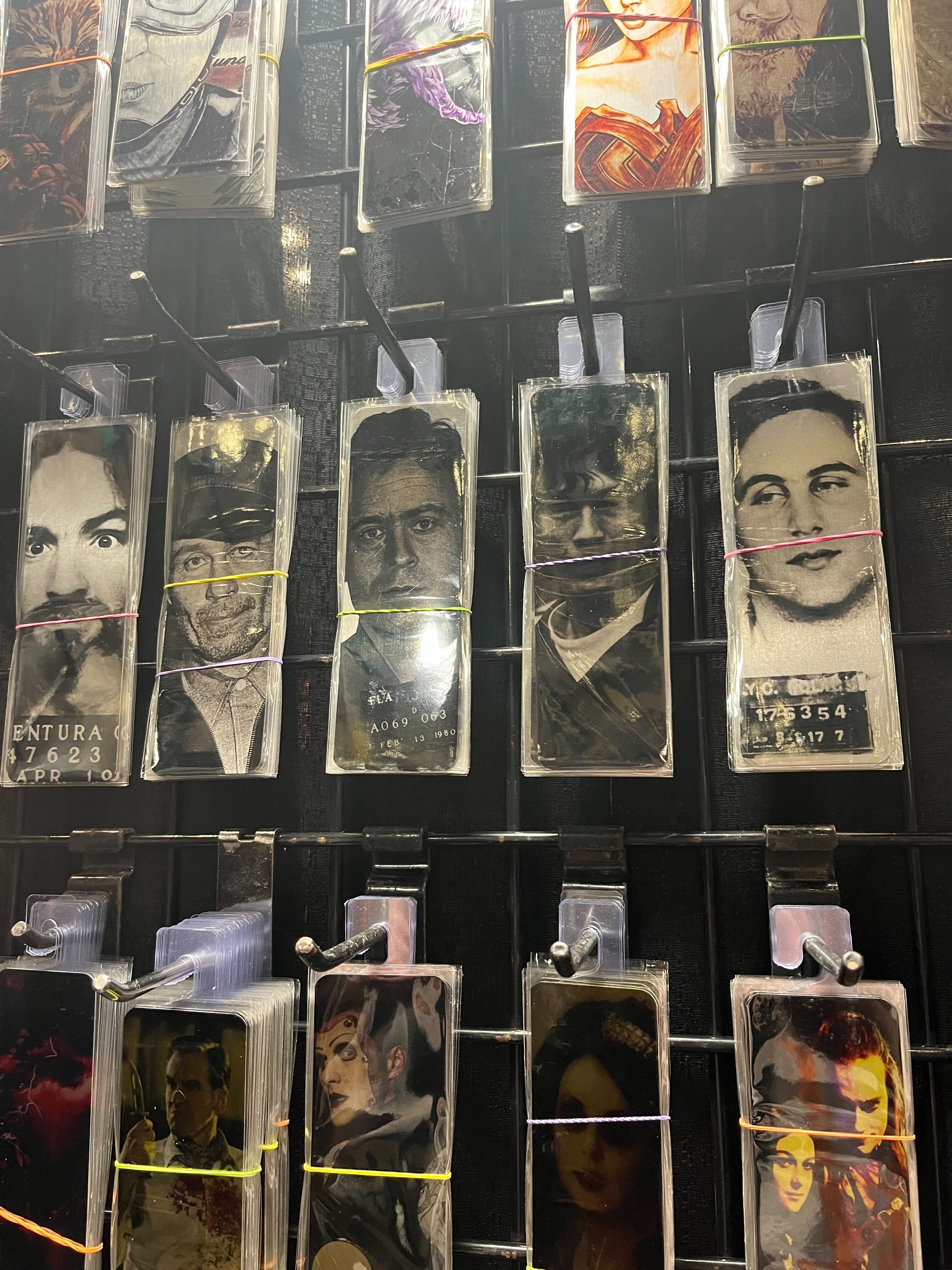 Serial killer bookmarks. Maybe we're better off without these.