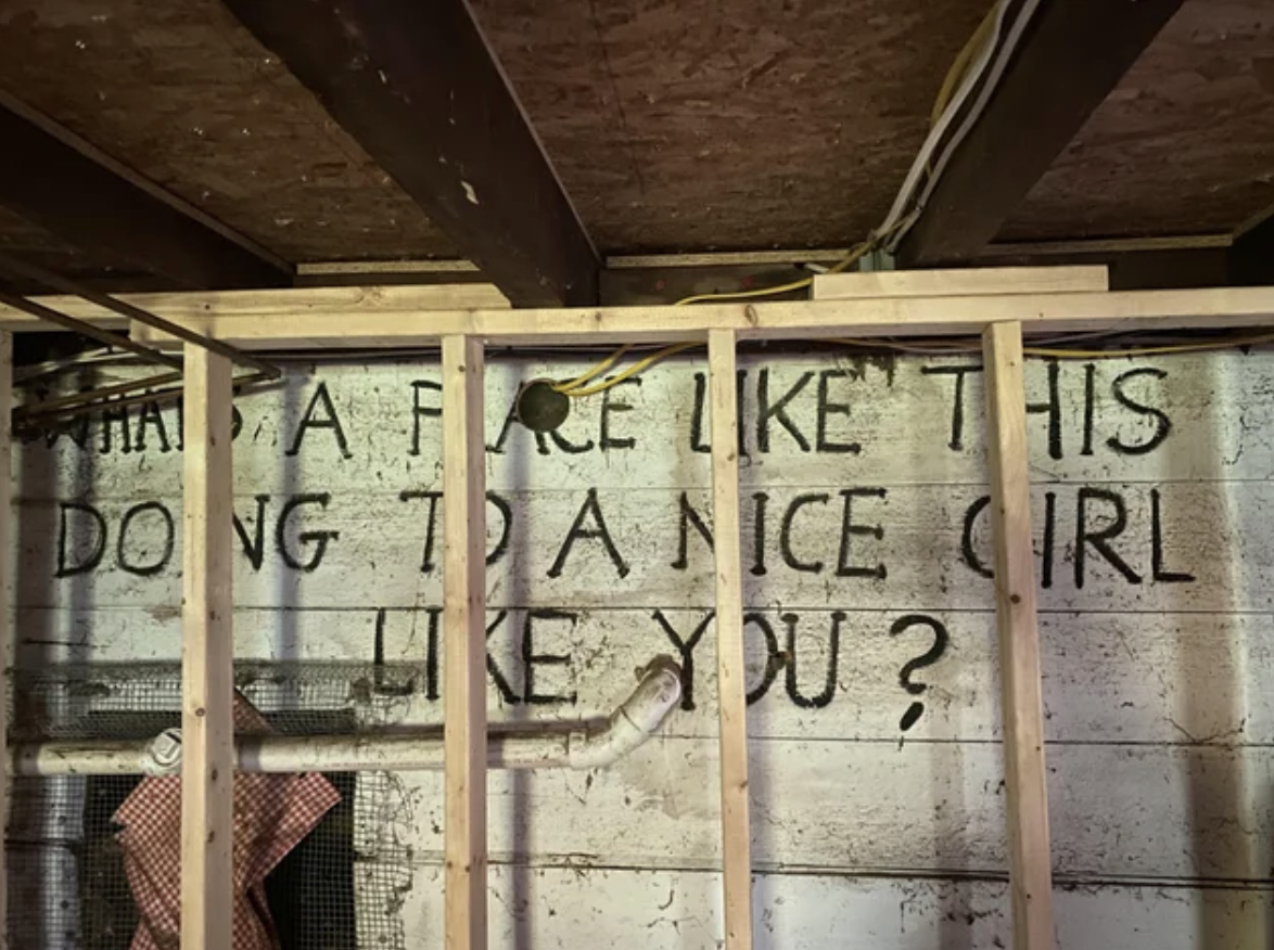 This message was found in the basement of a home that only had 2 families living in it throughout the home's history.