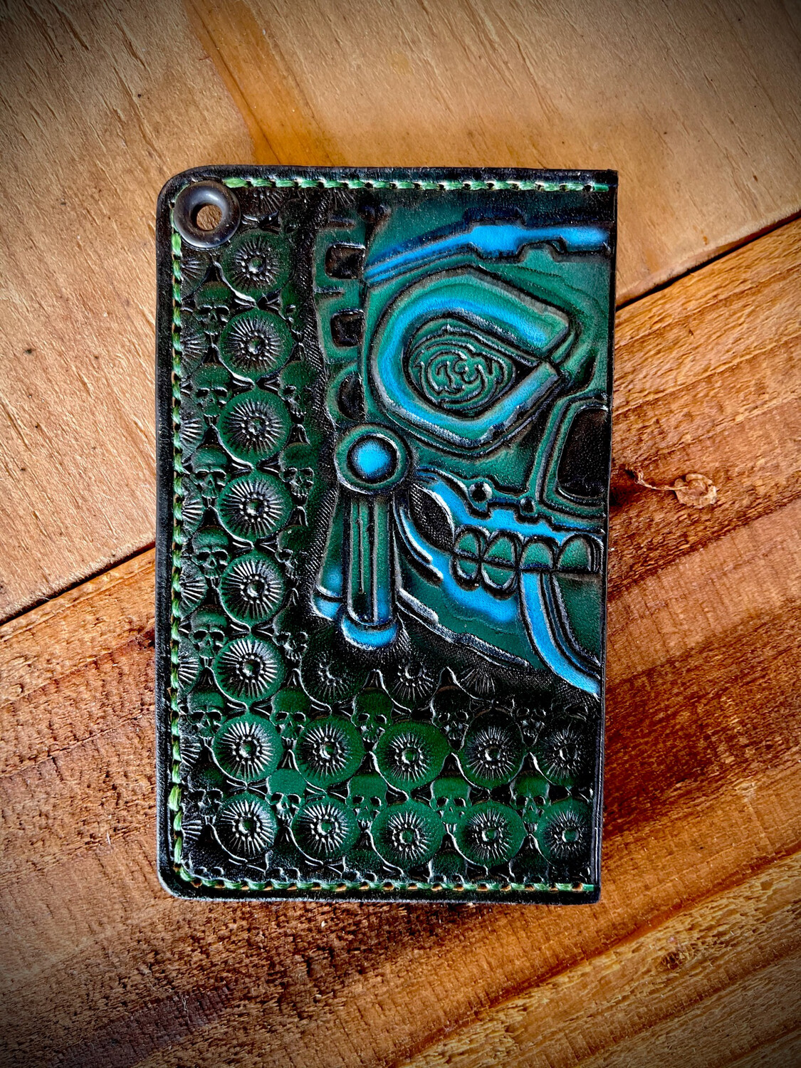 cool leather wallets - art