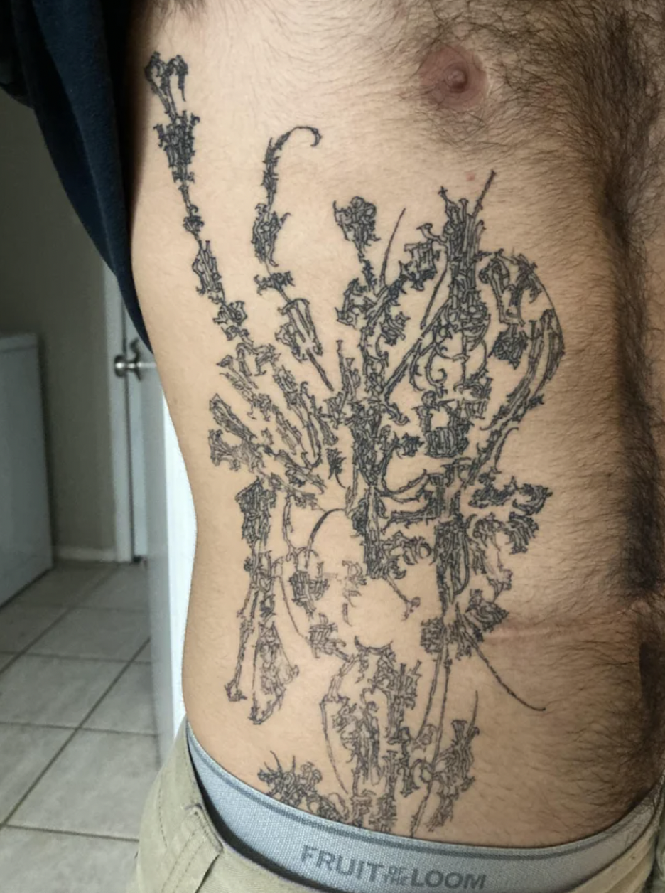 Awful tattoos - tattoo - Fruit Loom