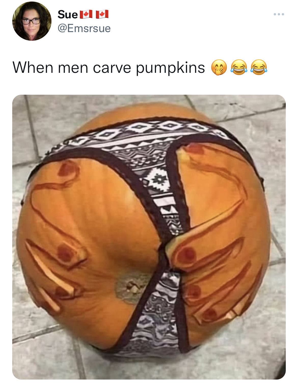 Savage and funny tweets - pumpkin - Suel When men carve pumpkins O