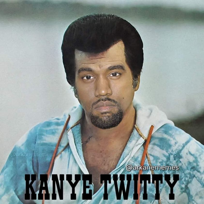 funny pics and randoms - conway twitty - Kanye Twitty