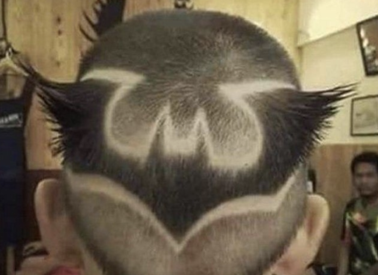 awful taste but perfect execution - hairstyle