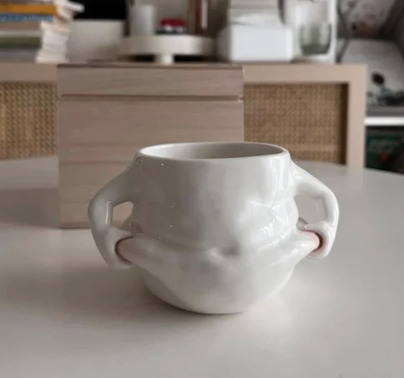 awful taste but perfect execution - Coffee cup