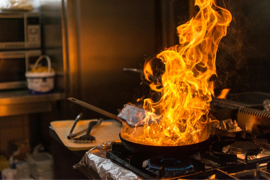 Basic Facts people don't know - cause of fire in kitchen
