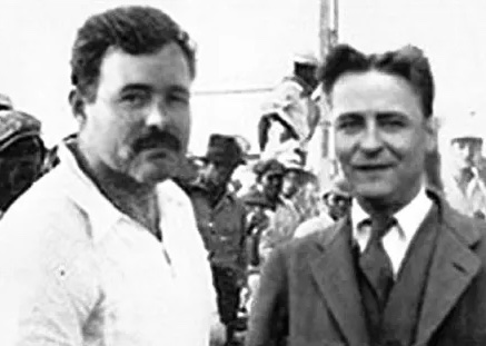 NSFW historical figure facts - f scott fitzgerald and ernest hemingway