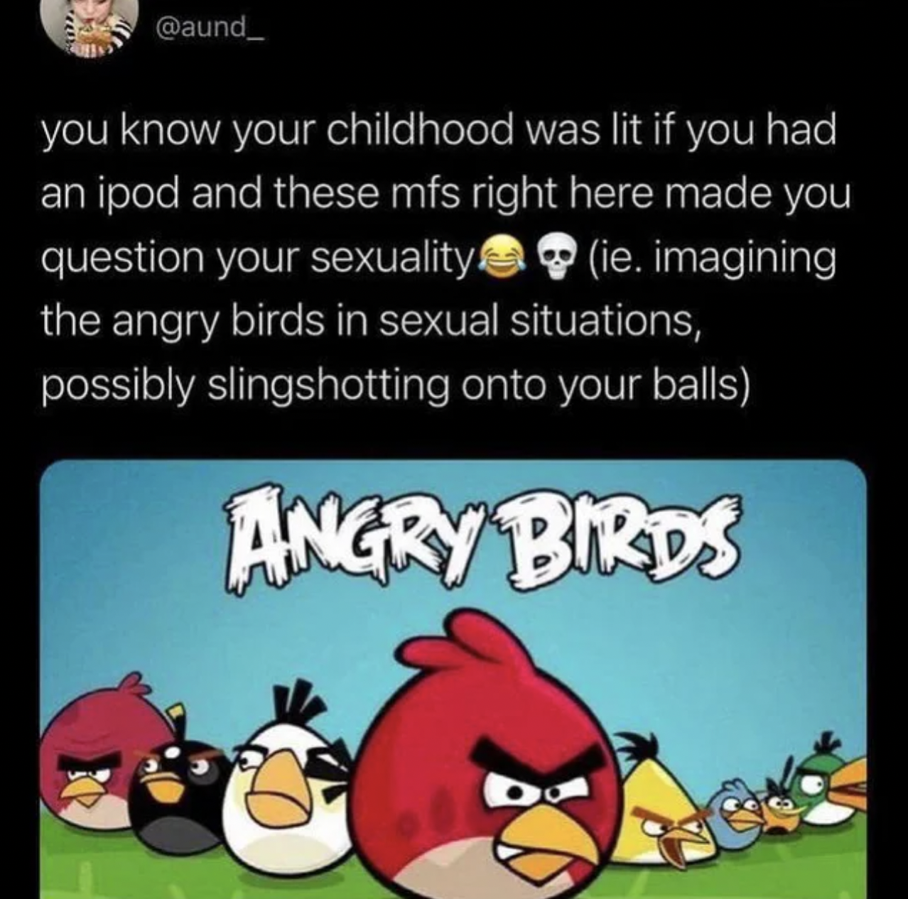 angry birds in sexual situations -
