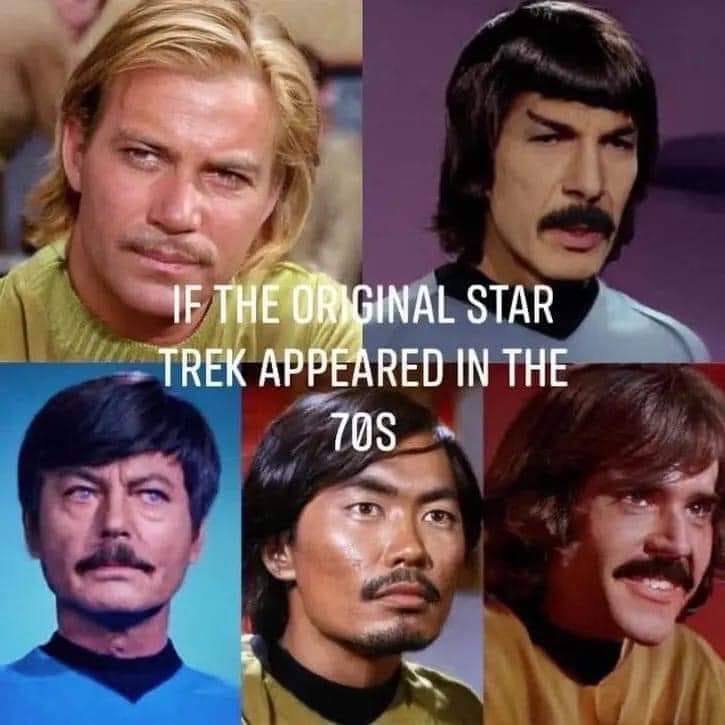 monday morning randomness - james t kirk - If The Original Star Trek Appeared In The 70S