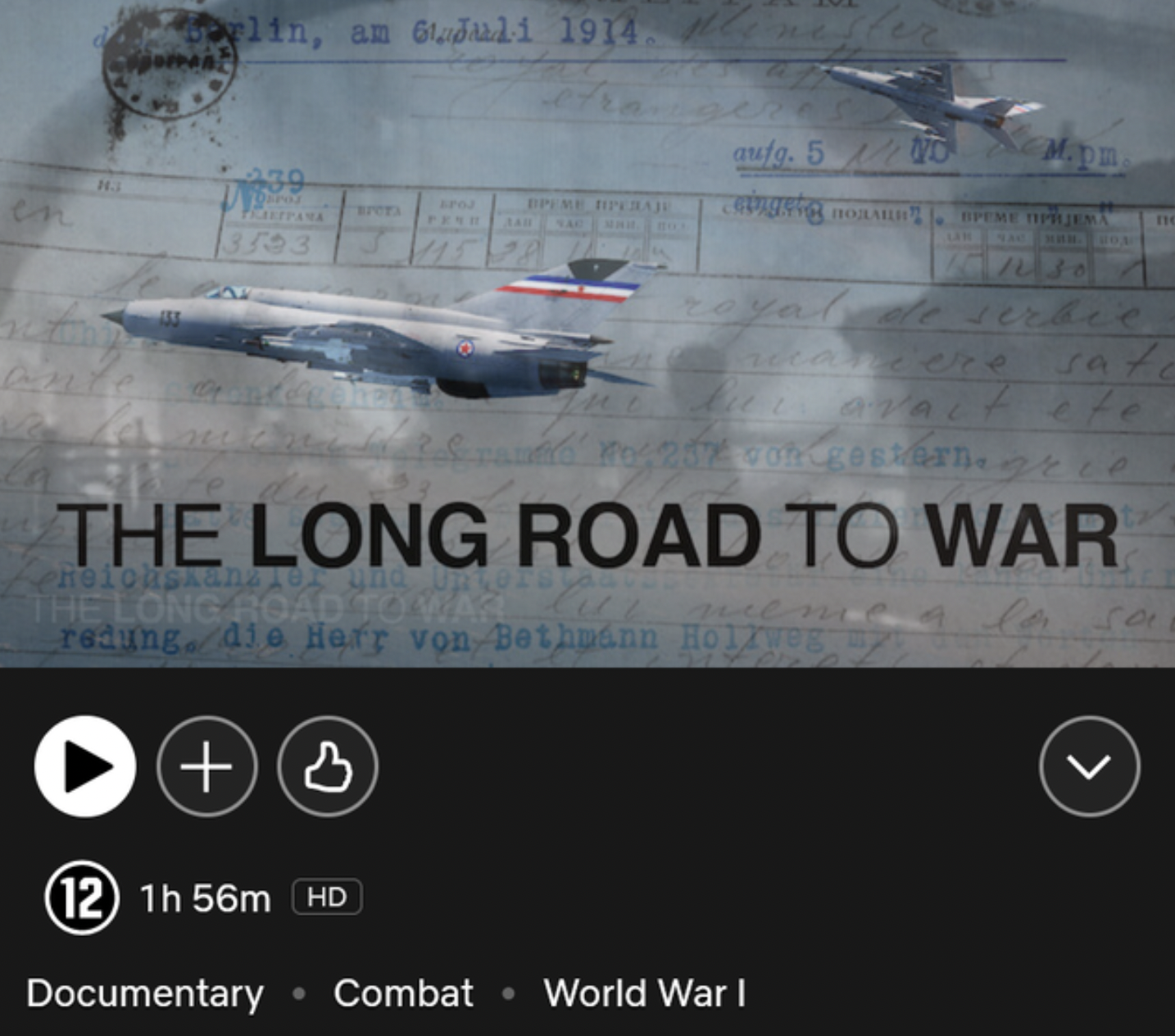 freaky fails - The Long Road To War ensionskan The Long Road Tox redung, die Herr von Bethmann Hol 12 1h 56m Hd Documentary Combat World War I Say >
