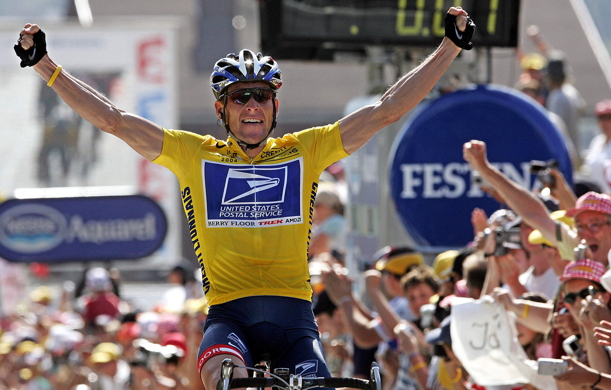 Lance Armstrong had an incredible fall from grace. From multiple Tour de France champion to steroid denier, and finally admitted everything but too late. Lost everything and he couldn't even get sympathy when he went through testicular cancer, that's how bad his spiral was. -jspockman