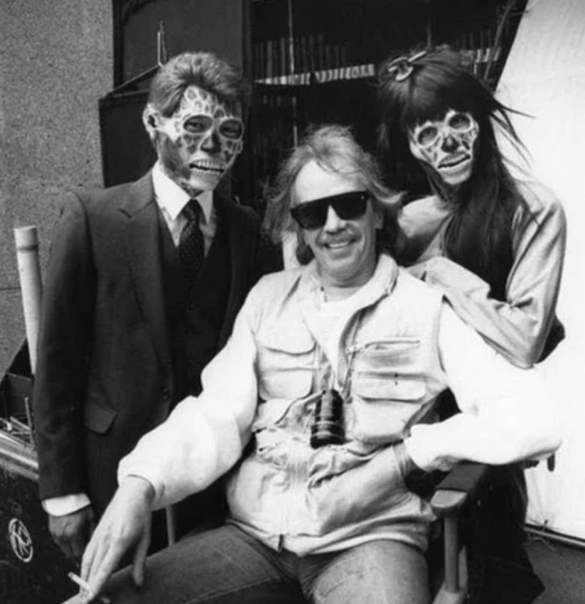 Fascinating photos behind the scenes of films - john carpenter they live