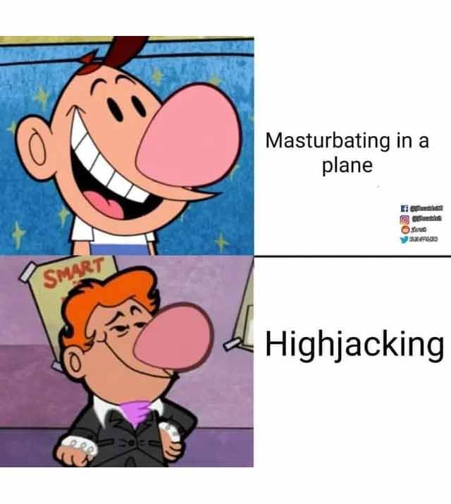 spicy sex memes - Cartoon - Smart Masturbating in a plane 13 bl fetis X Takd Highjacking