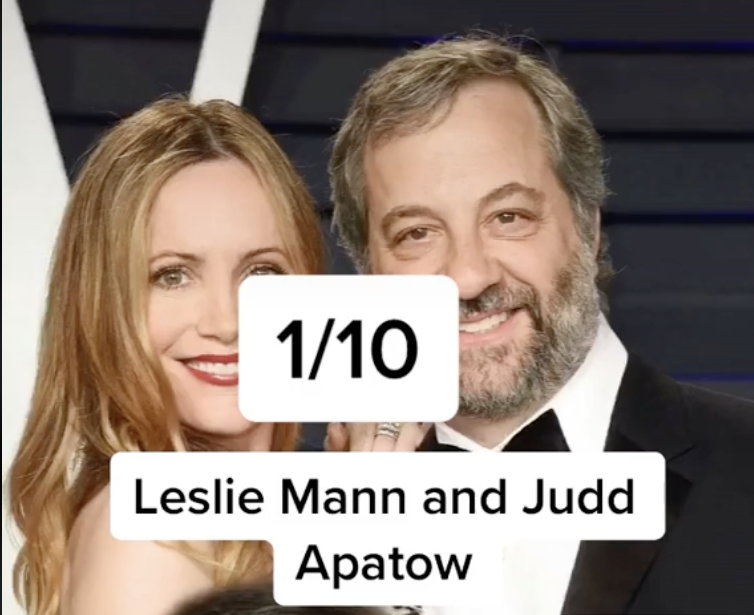 Ranking Celebrity Diners - leslie mann married - 110 Leslie Mann and Judd Apatow