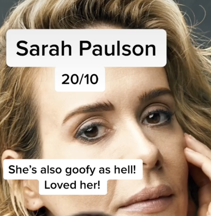 Ranking Celebrity Diners - sarah paulson career advice gq - Sarah Paulson 2010 She's also goofy as hell! Loved her!