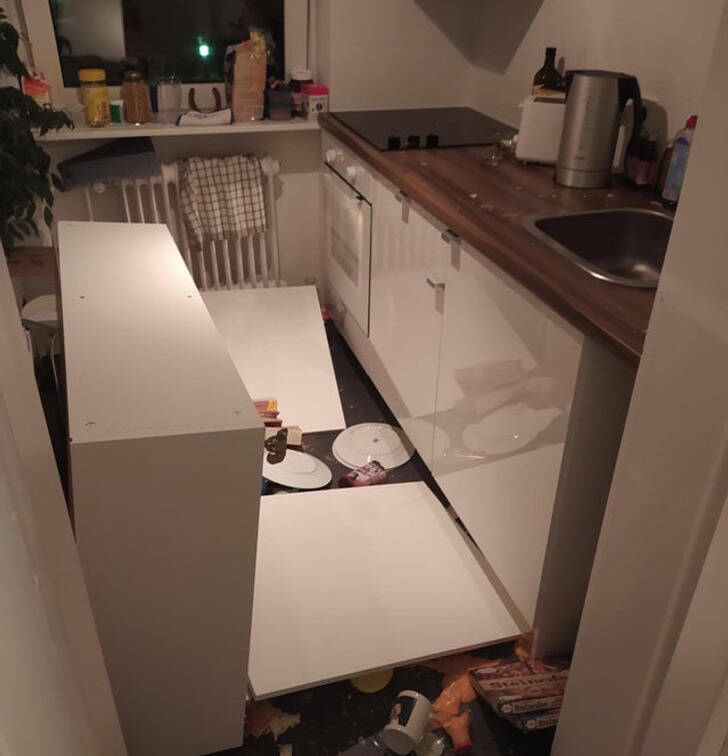 people having a bad day - countertop