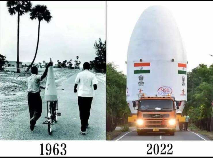 daily dose of pics and memes - india first rocket - 1963 || Nsil galtig 2022