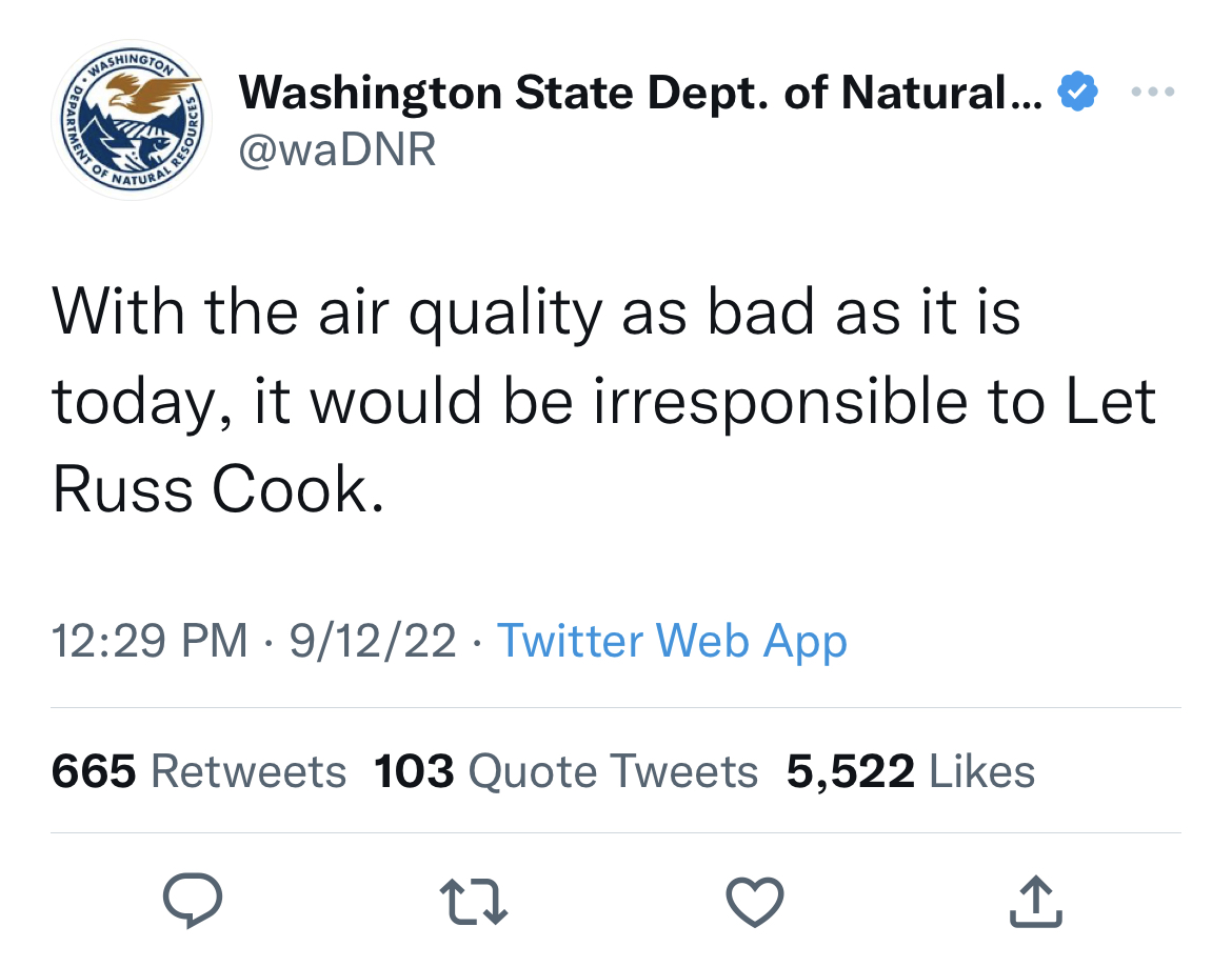 'Washington Department of Natural Resources' Is the Funniest Twitter Account You’re Not Following