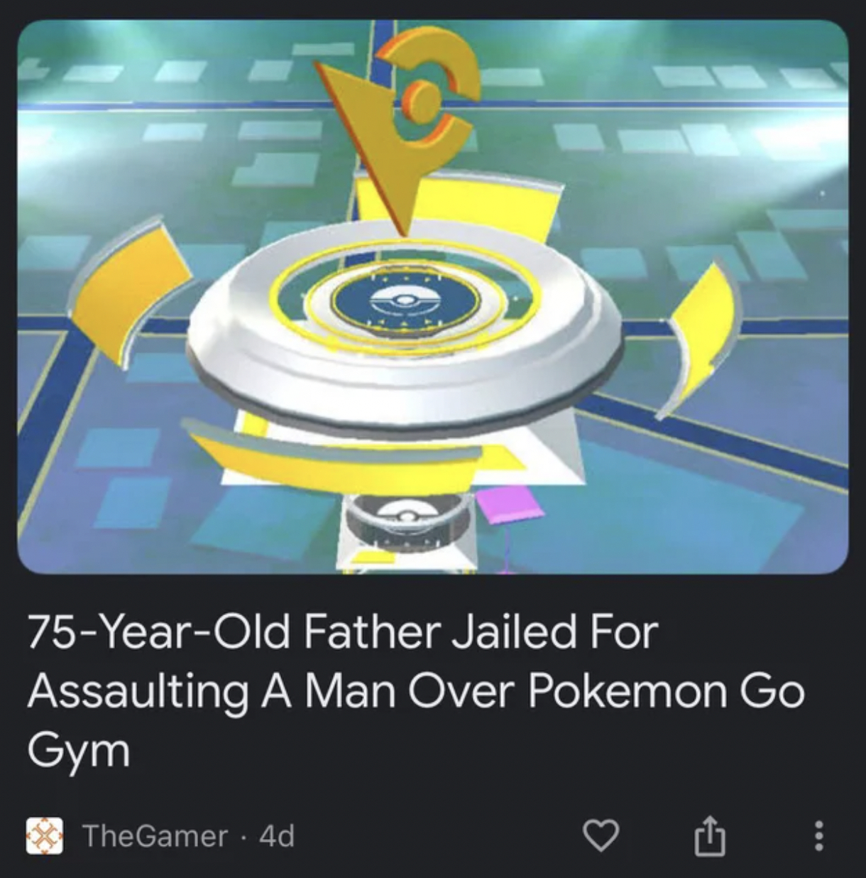 Freaky Fails and Facepalms - Father Jailed For Assaulting A Man Over Pokemon Go Gym
