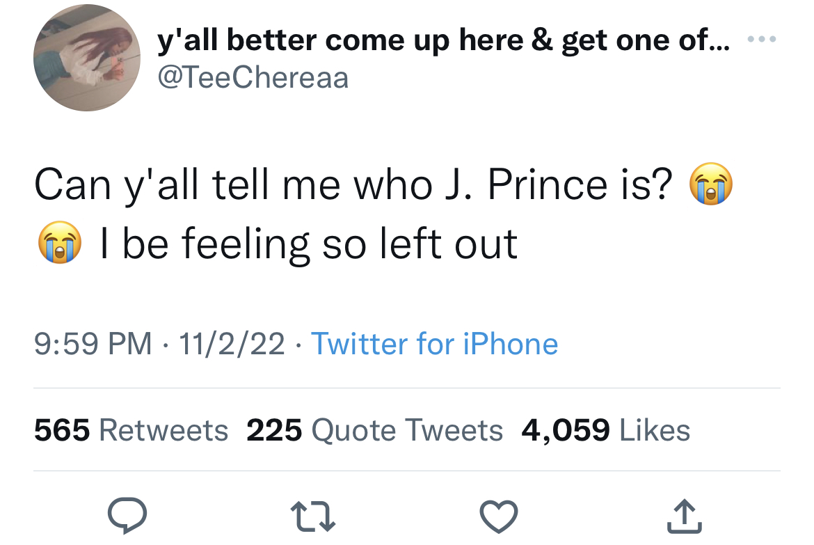tweets roasting celebs - if genshin impact characters had twitter - y'all better come up here & get one of... Can y'all tell me who J. Prince is? I be feeling so left out 11222 Twitter for iPhone 565 225 Quote Tweets 4,059 22 Ok