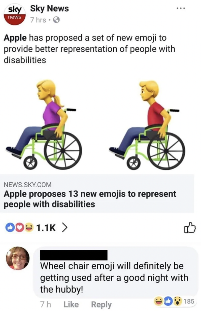 I have sex - news Apple has proposed a set of new emoji to provide better representation of people with disabilities