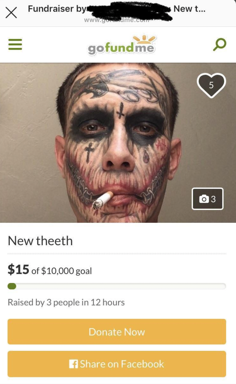 Trashy People - head - X Fundraiser by x ew theeth $15 of $10,000