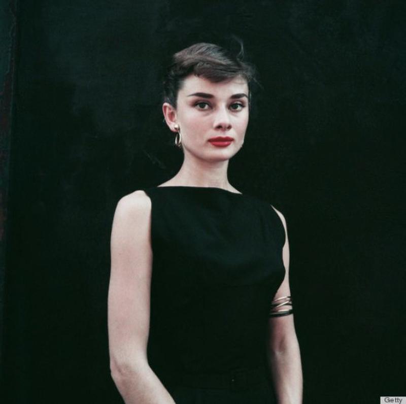 Audrey Hepburn Historical Photos - audrey hepburn black dress - Getty