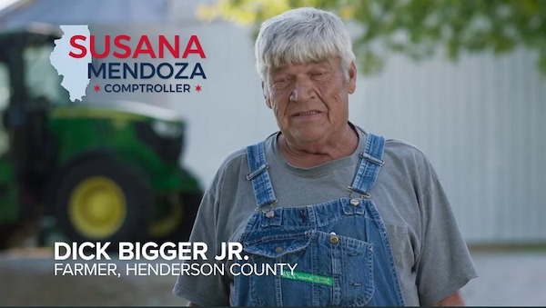 Susana A. Mendoza - Susana Mendoza Comptroller Dick Bigger Jr. Farmer, Henderson County