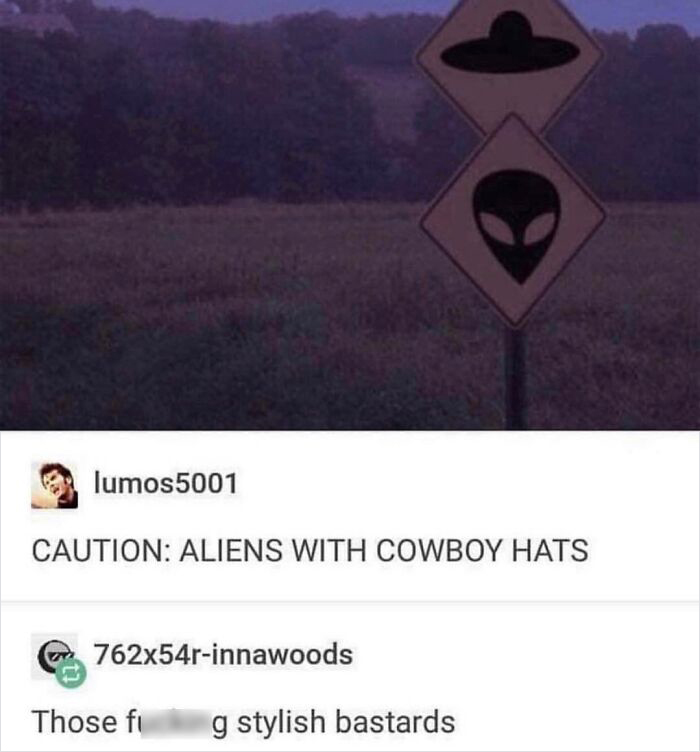 grass - lumos5001 Caution Aliens With Cowboy Hats 762x54rinnawoods Those fi g stylish bastards