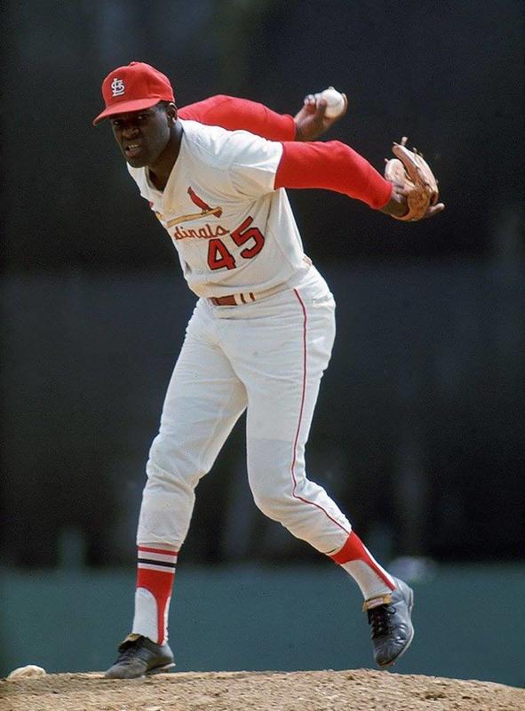 Bob Gibson pitched 13 shutouts in 1968.