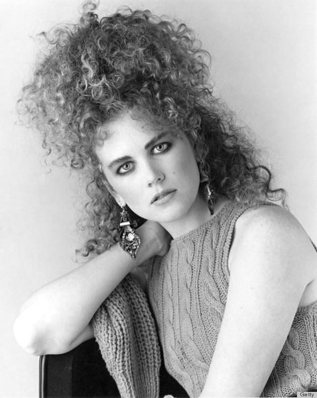 Nicole Kidman with the '80s hair.