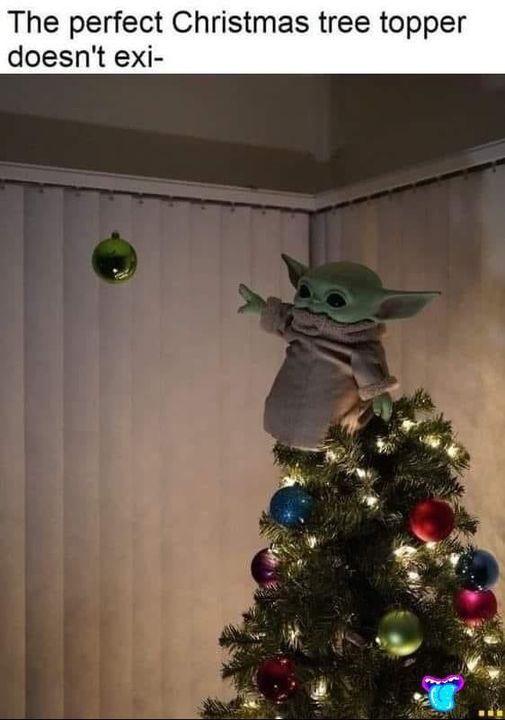 funny memes and pics the daily dose - christmas tree - The perfect Christmas tree topper doesn't exi