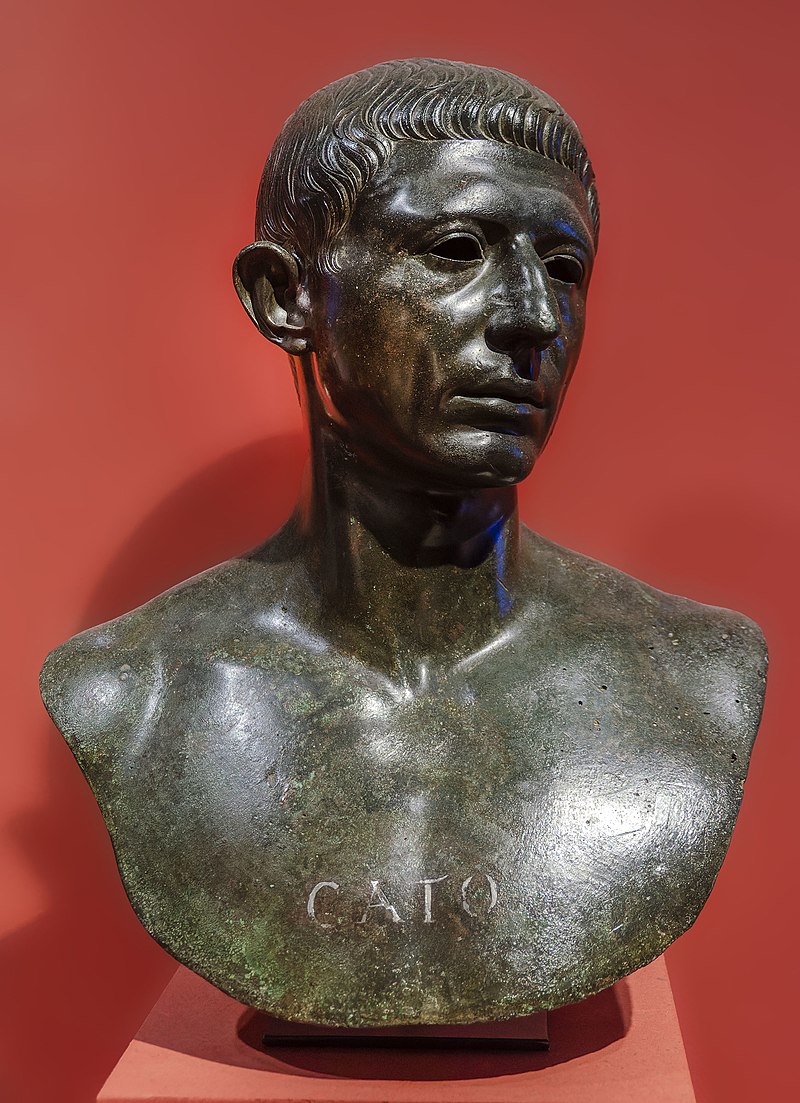 dirty historical facts - bust - Cato