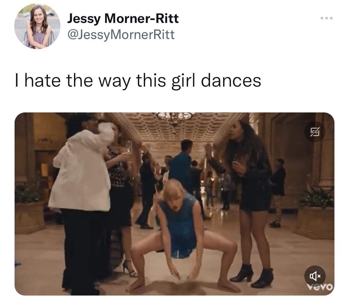 Tweets roasting celebrities - shoulder - Jessy MornerRitt MornerRitt I hate the way this girl dances Fe vevo