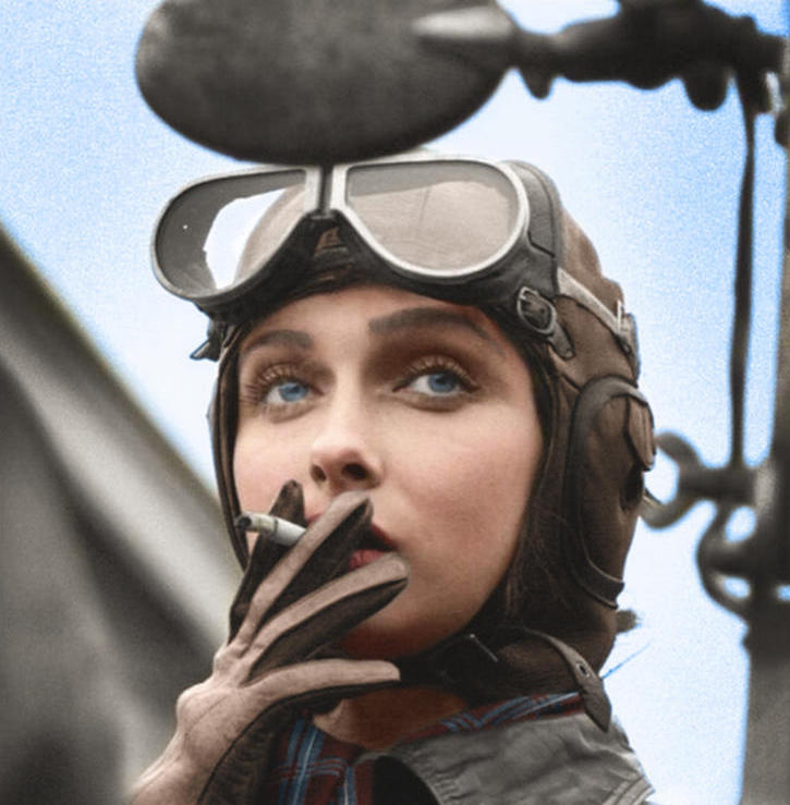 epic colorized historical photos - shirley slade