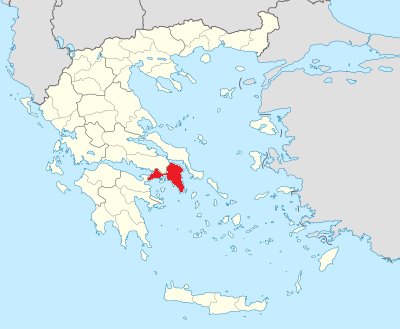 40 percent of Greece's total population lives in the red areas.