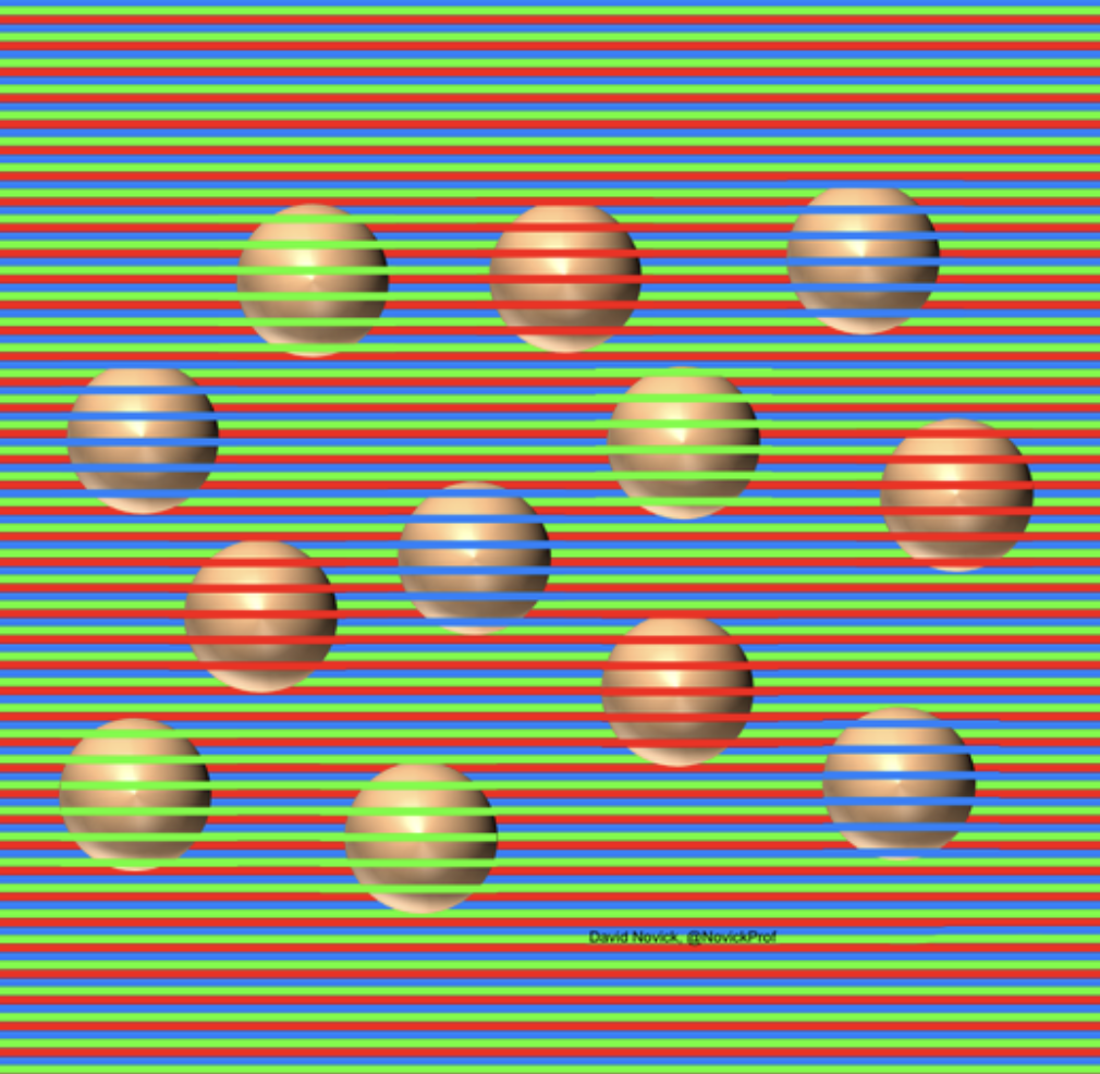 Fascinating Photos - colour are the balls - David Novick