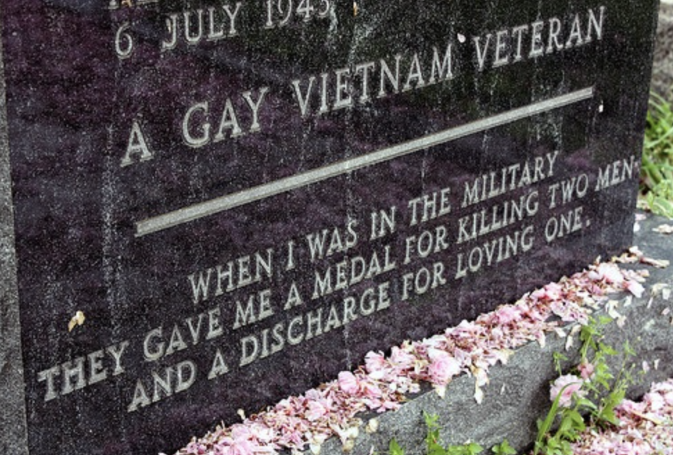Fascinating Photos - they gave me a medal for killing two men and a discharge for loving one - 6 July A Gay Vietnam Veteran When I Was In The Military They Gave Me A Medal For Killing Two Men And A Discharge For Loving One