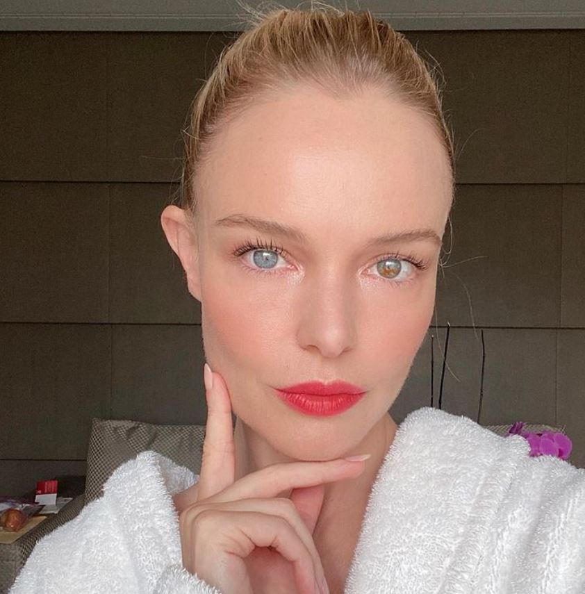 Kate Bosworth’s magnificent differently-colored eyes.