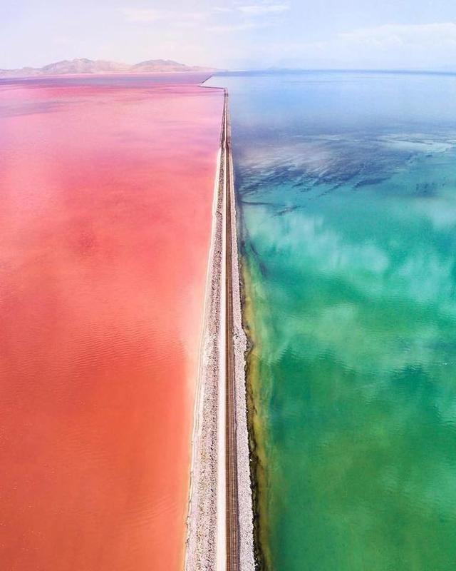 creepy and captivating photos - utah great salt lake
