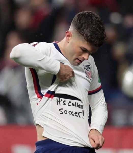 funny pics and memes - pulisic scores against england - It's called Soccer!