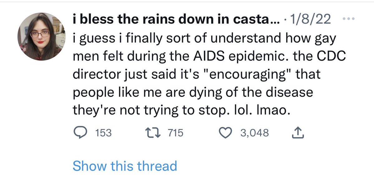 twitter hot takes 2022 - pti tweets against pak army - i bless the rains down in casta... 1822 i guess i finally sort of understand how gay men felt during the Aids epidemic. the Cdc director just said it's