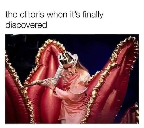 tantric tuesday spicy memes - funny clit memes - the clitoris when it's finally discovered