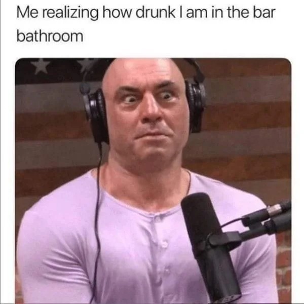 memes that speak the truth - mirror memes - Me realizing how drunk I am in the bar bathroom