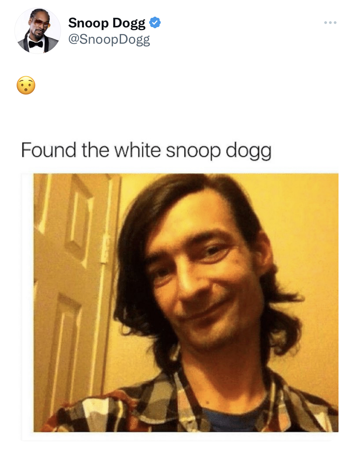 Tweets dunking on celebs - hairstyle - Snoop Dogg Dogg Found the white snoop dogg